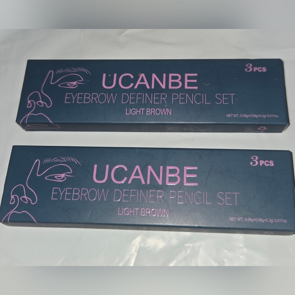 UCANBE (2) Brow Definer Pencil Sets - Light Brown